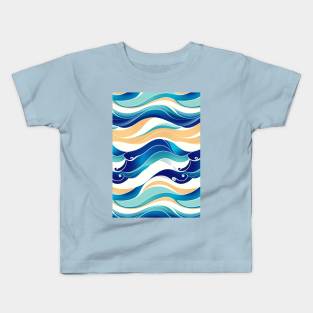 Serenity by the Shore Kids T-Shirt